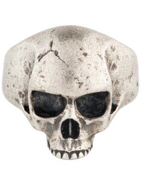 JOHN VARVATOS STERLING SILVER 925 SKULL RING